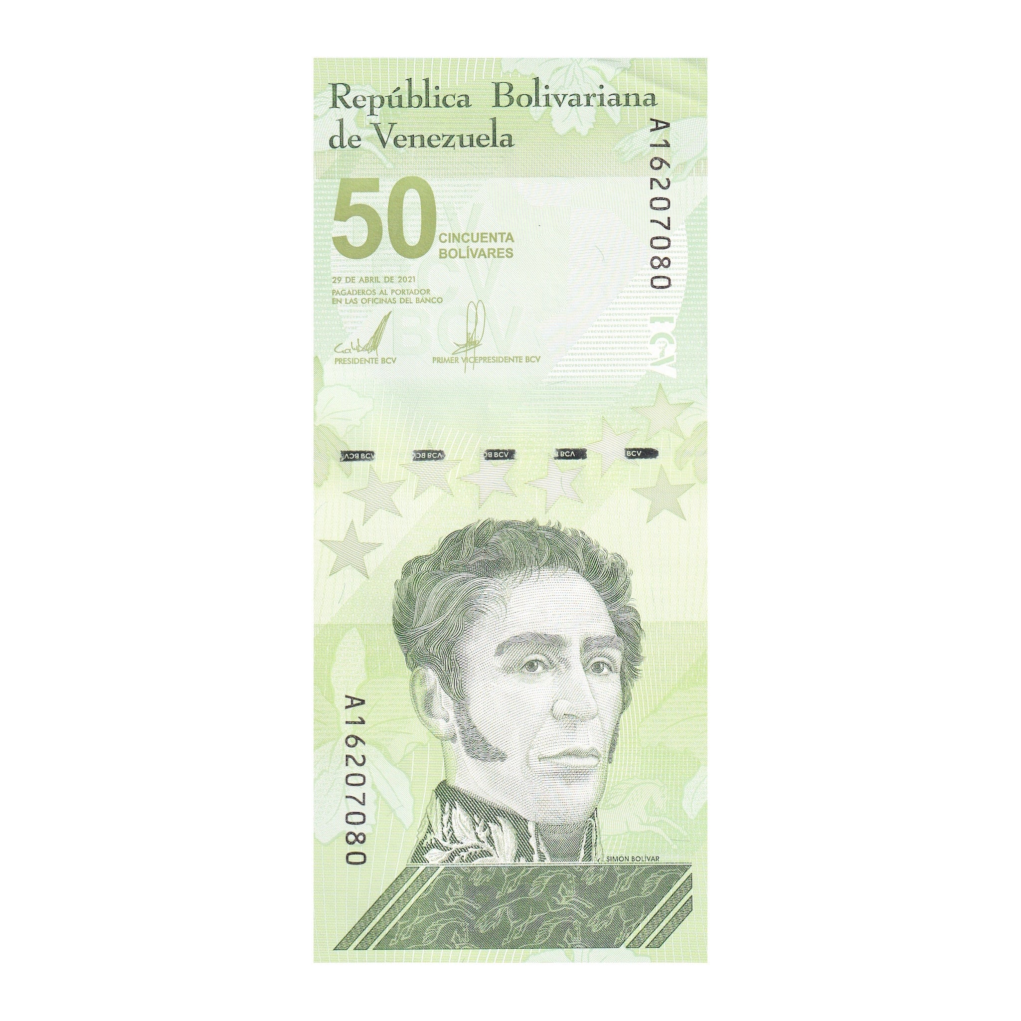 Banknote | Venezuela 50 Bolivar Digitales 2021 P-118 UNC Banknote (1)