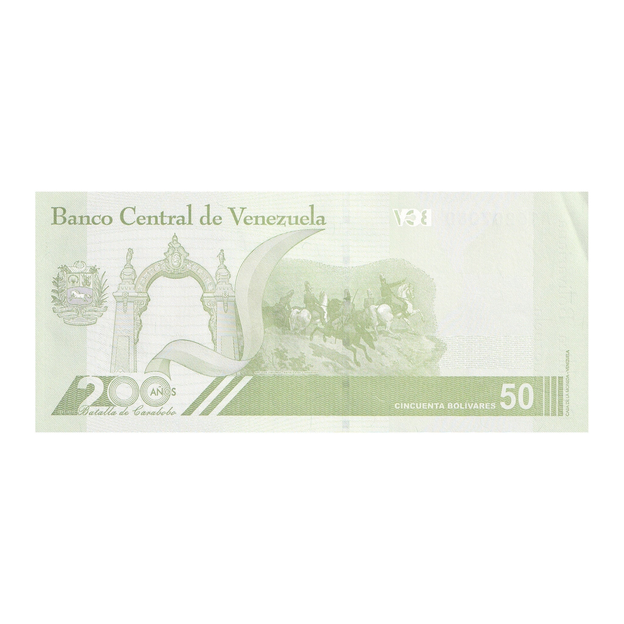 Banknote | Venezuela 50 Bolivar Digitales 2021 P-118 UNC Banknote (1)