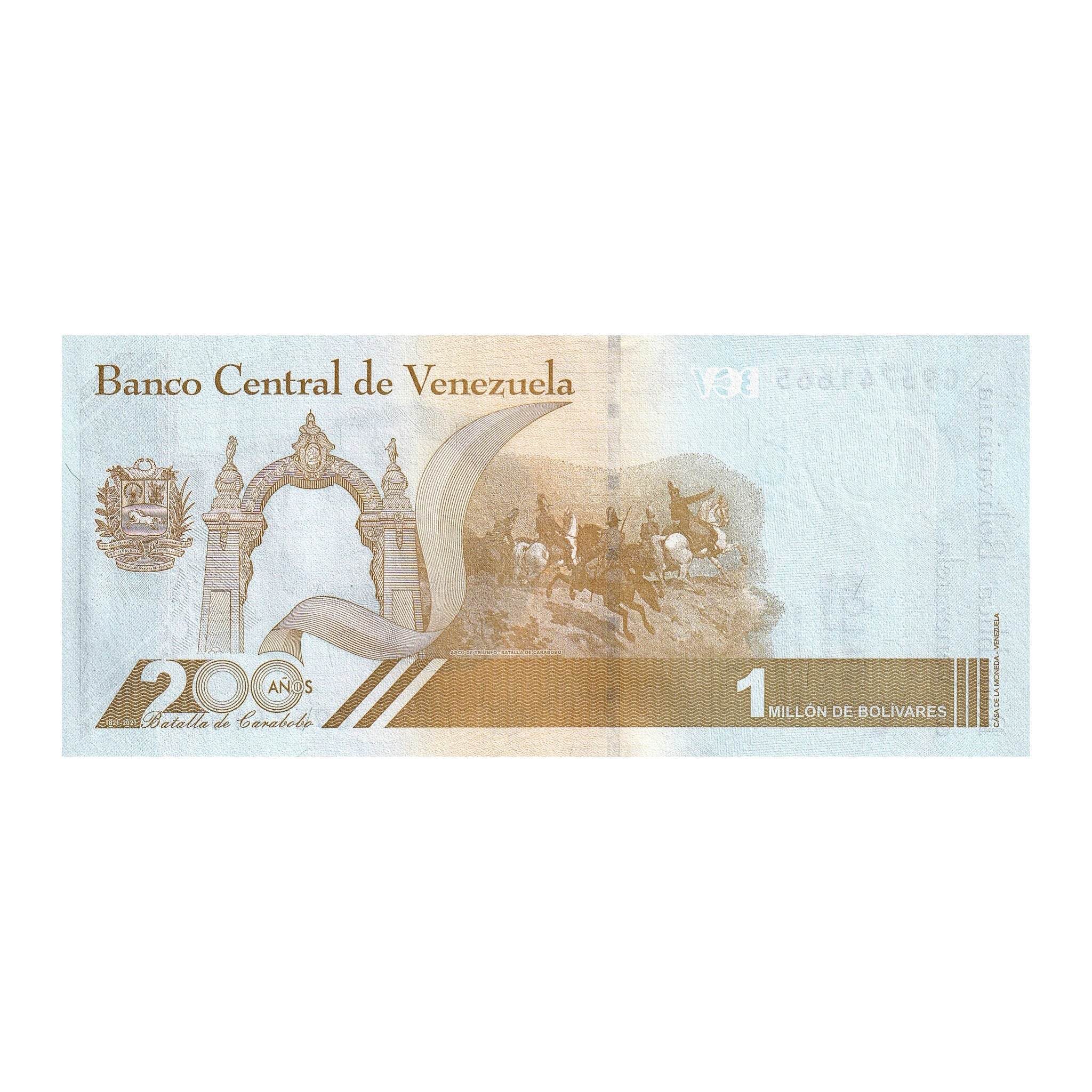 Collections & Lots | Venezuela 1,000,000 Bolivar Soberano 2020 P-114 CIR Banknote (200)