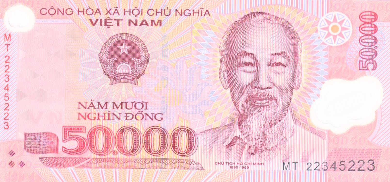 Banknote | Vietnam 50,000 Dong 2022 P-121 UNC Banknote (10)