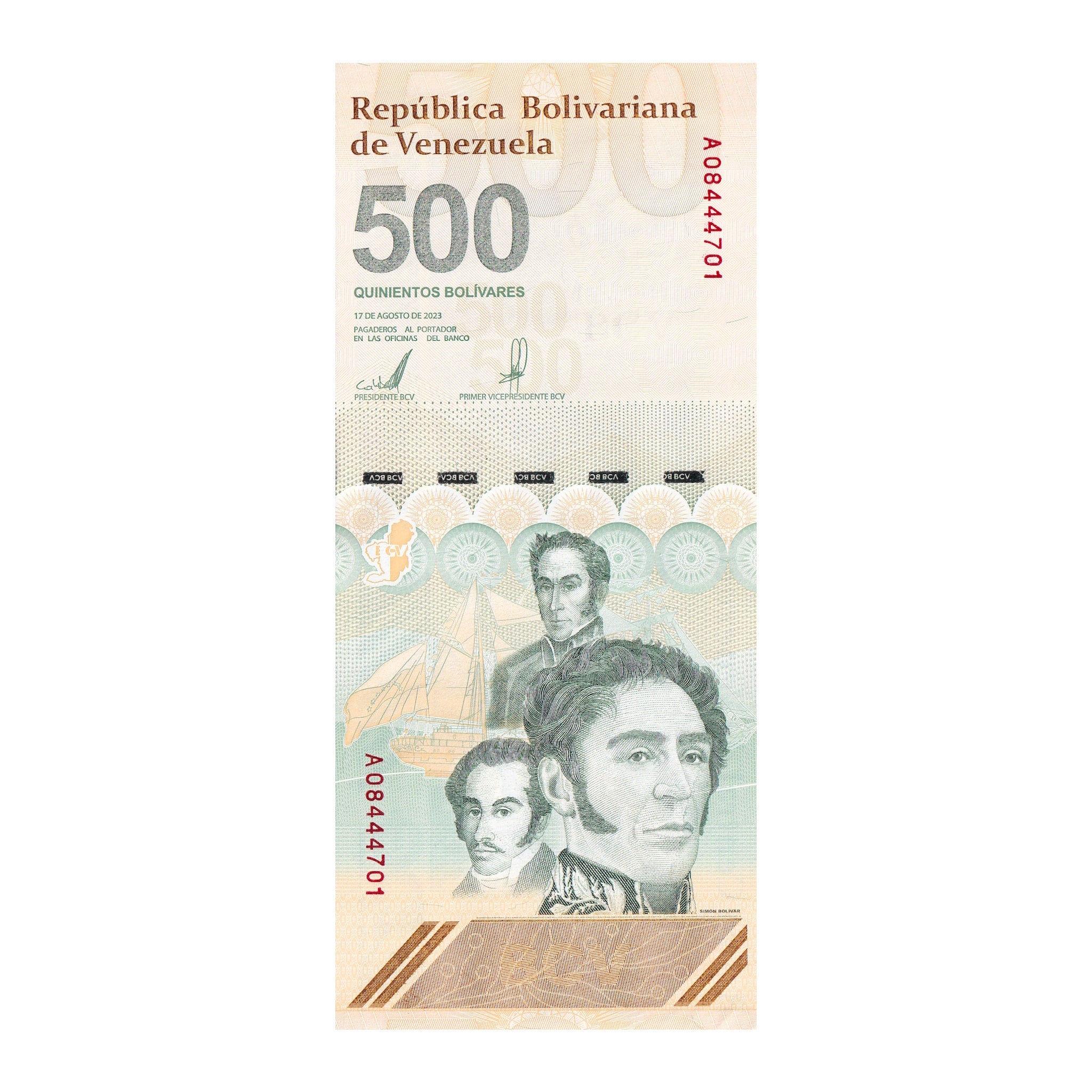 Collections & Lots | Venezuela 500 Bolivar Digitales 2024 P-NEW UNC Banknote (1)