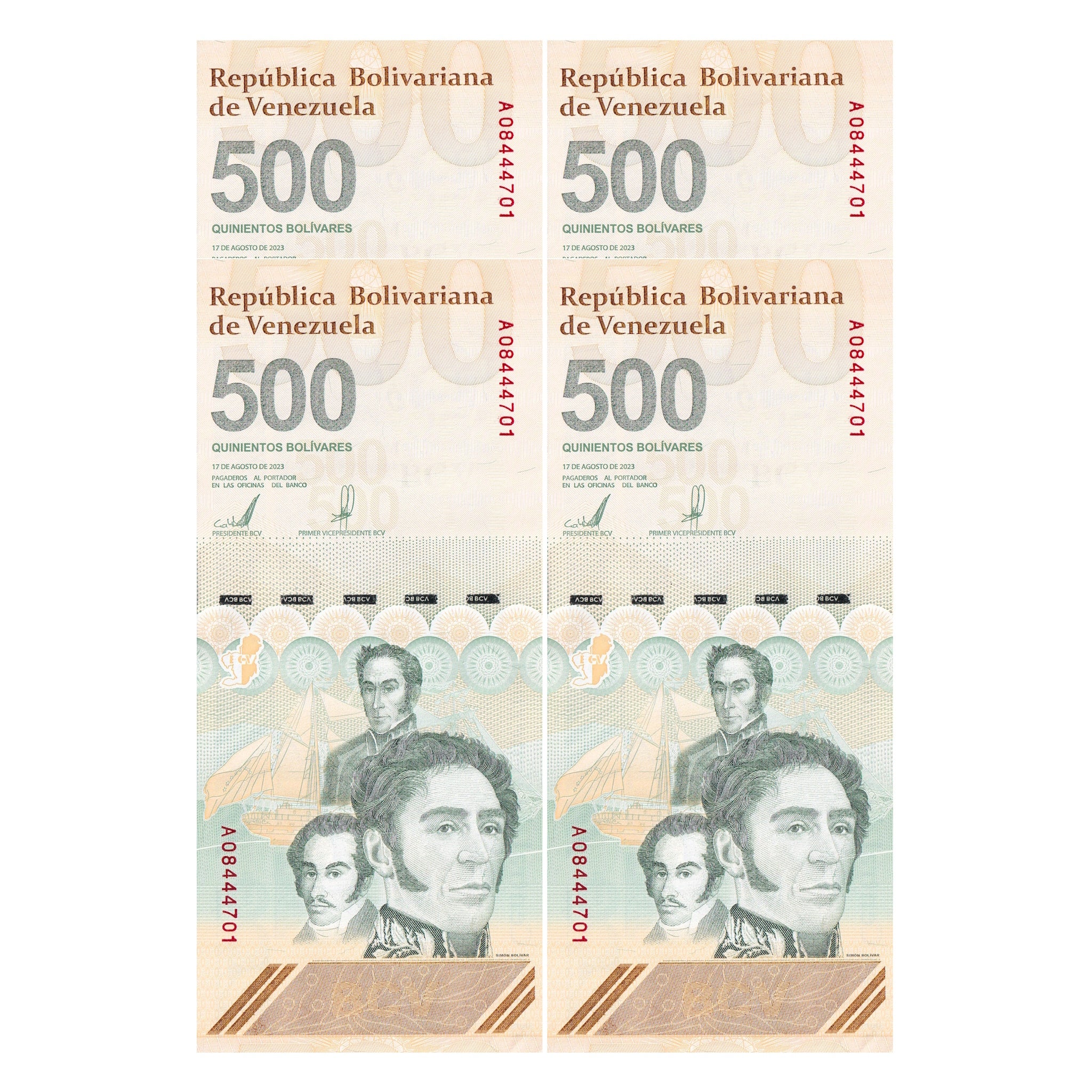 Collections & Lots | Venezuela 500 Bolivar Digitales 2024 UNC Banknote