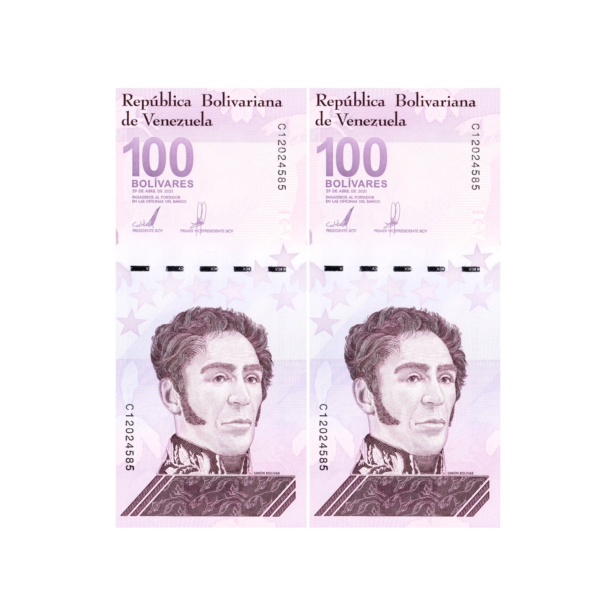 Banknote | Venezuela 100 Bolivar Digitales 2021 P-119 UNC Banknote