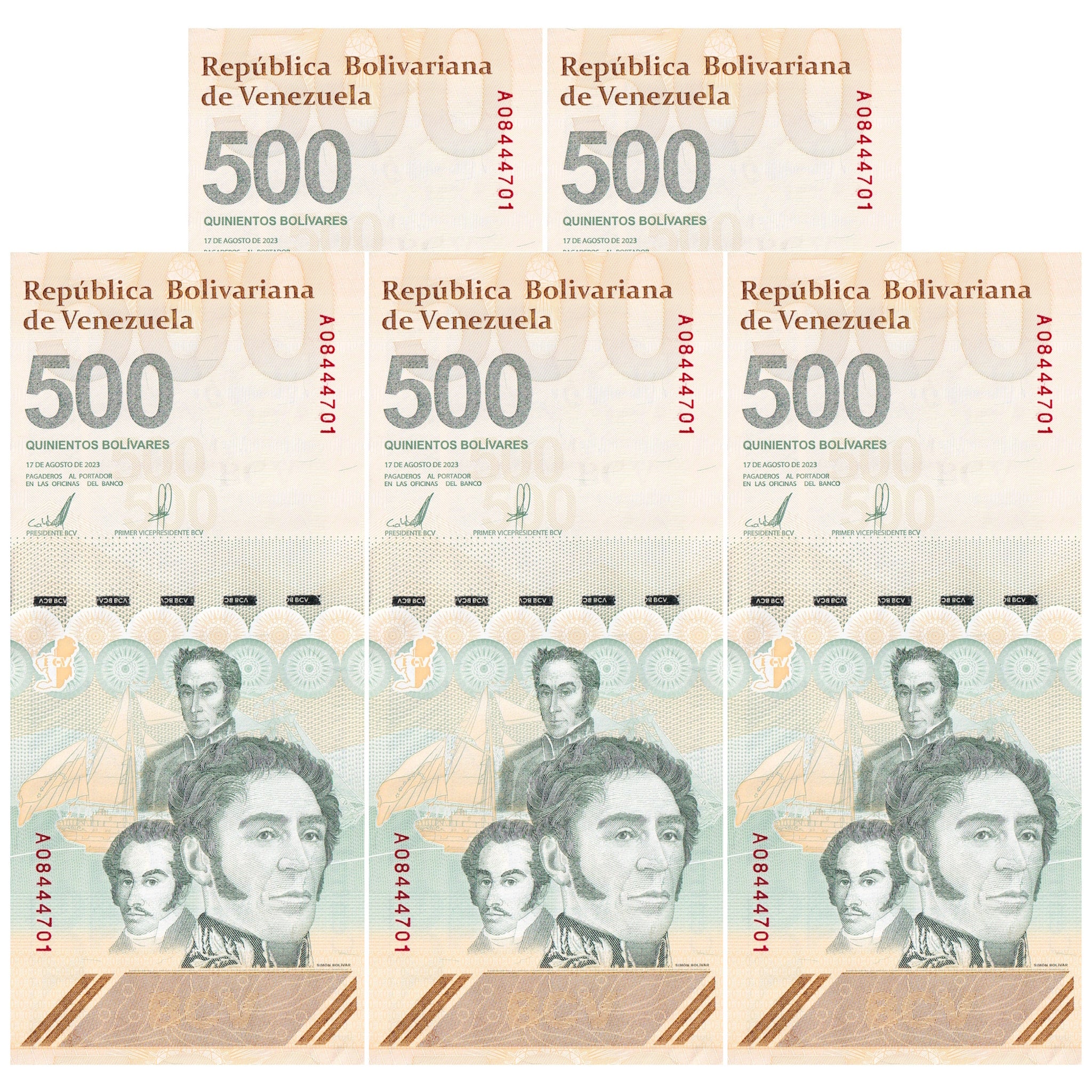 Collections & Lots | Venezuela 500 Bolivar Digitales 2024 UNC Banknote