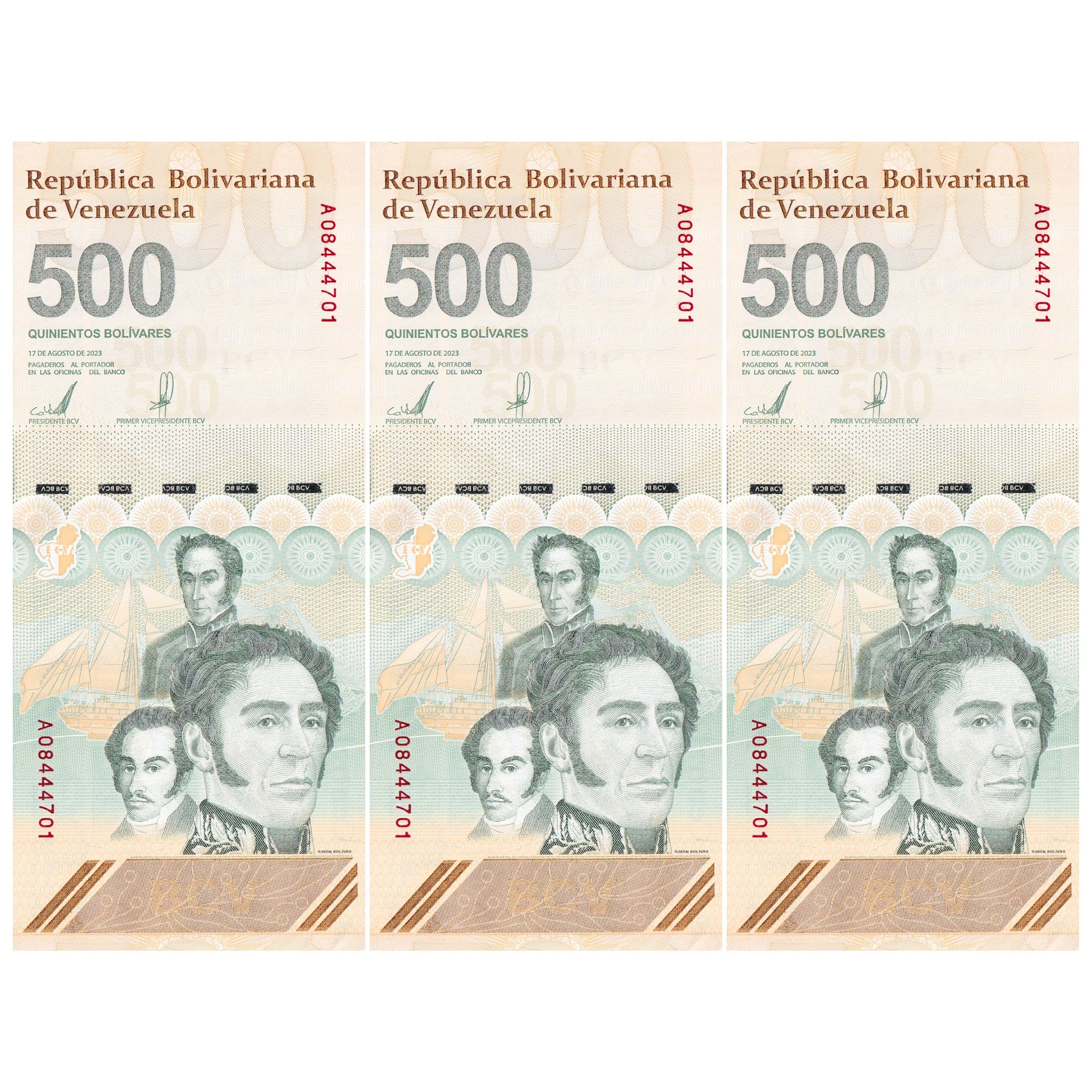 Collections & Lots | Venezuela 500 Bolivar Digitales 2024 UNC Banknote