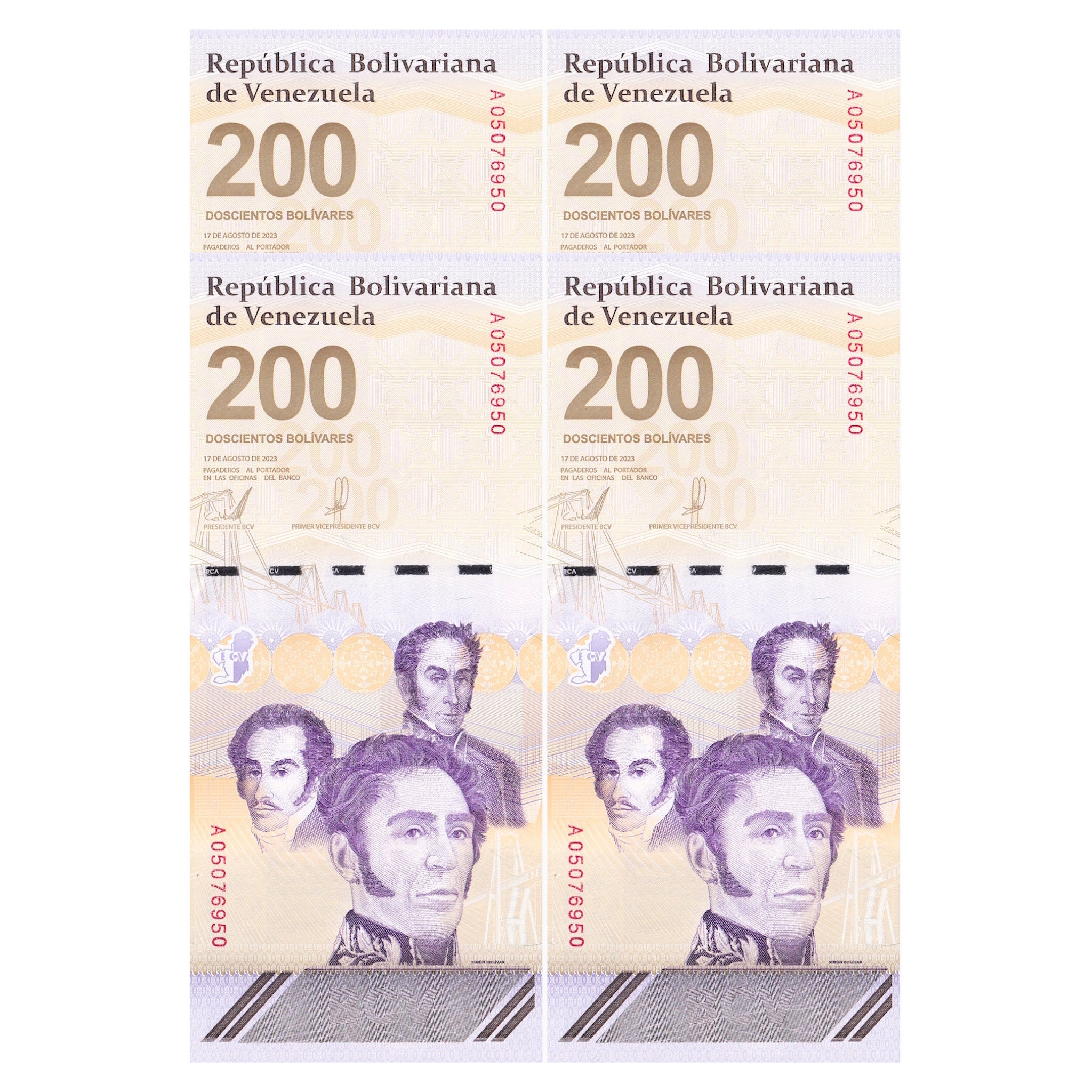 Banknote | Venezuela 200 Bolivar Digitales 2024 UNC Banknote