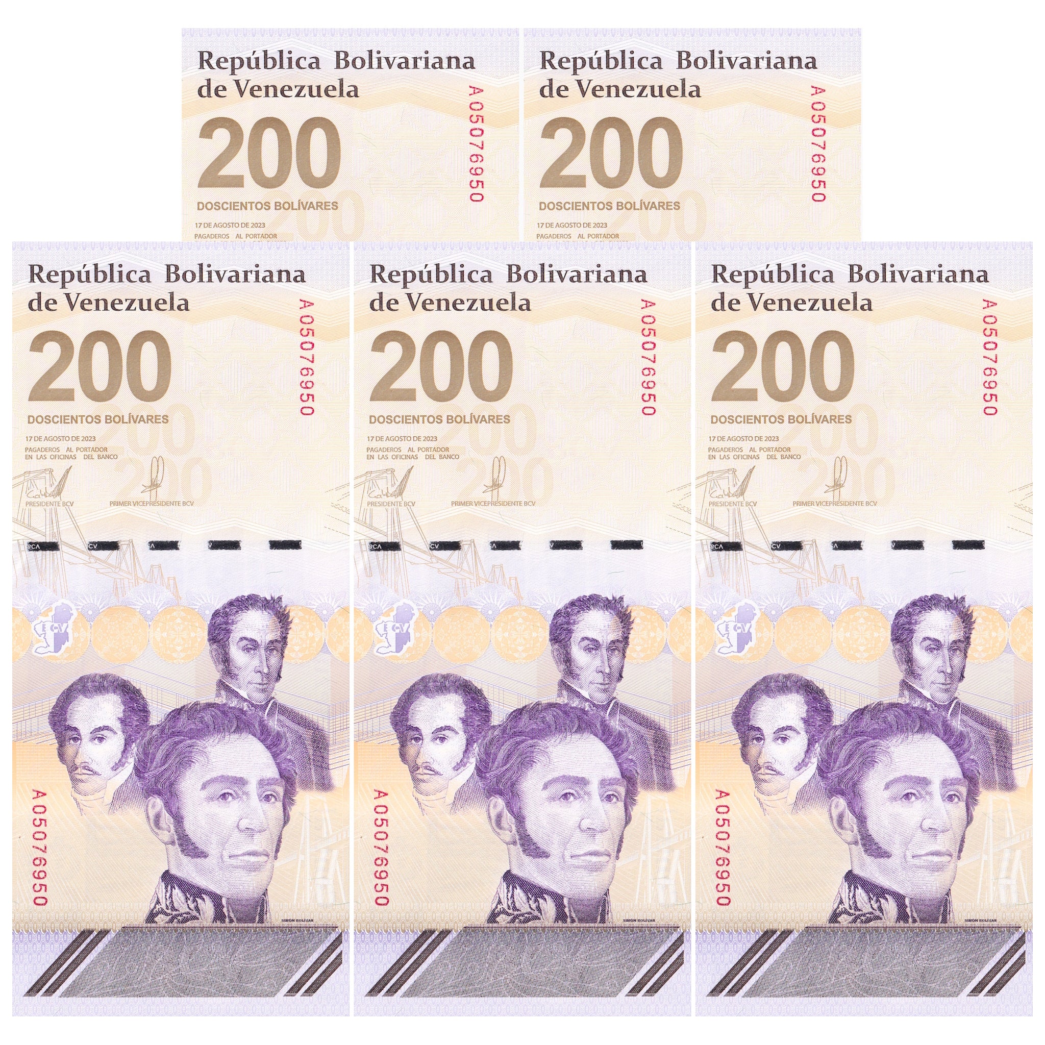 Banknote | Venezuela 200 Bolivar Digitales 2024 UNC Banknote