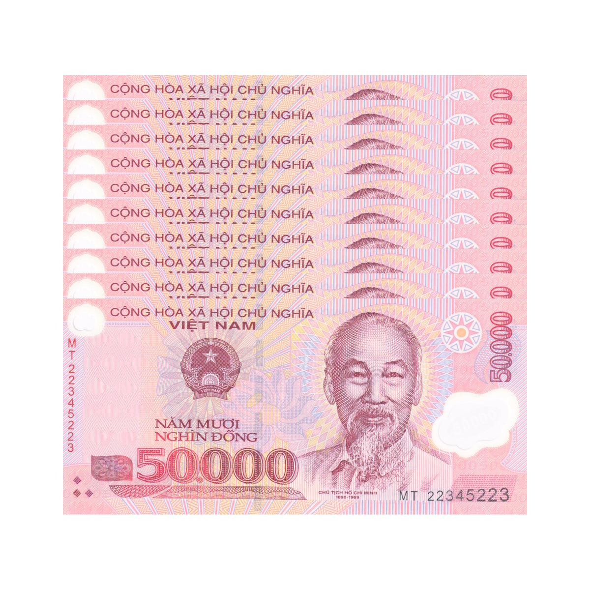 Banknote | Vietnam 50,000 Dong 2022 P-121 UNC Banknote (10)