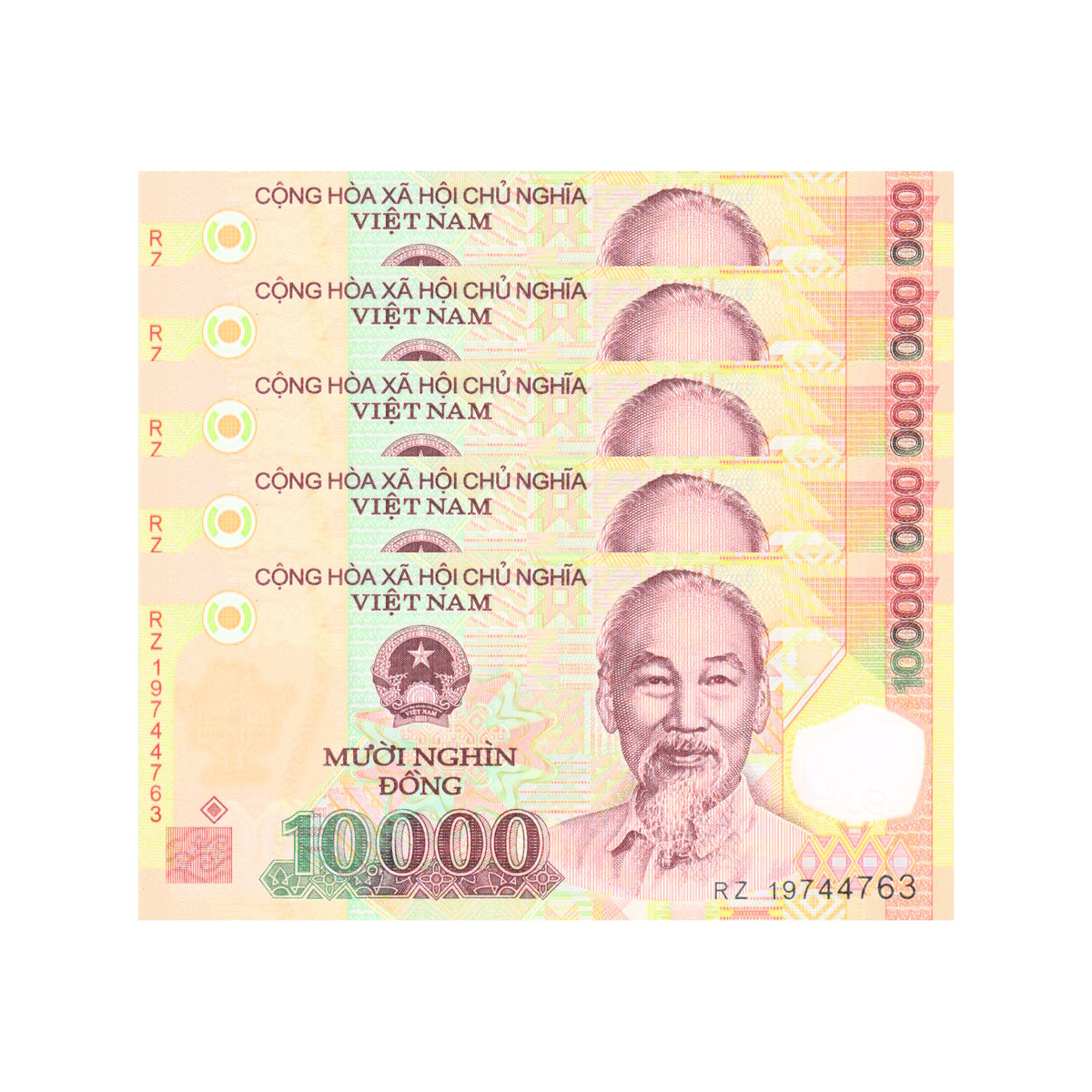 Banknote | Vietnam 10,000 Dong 2020 P-119 UNC Banknote (5)