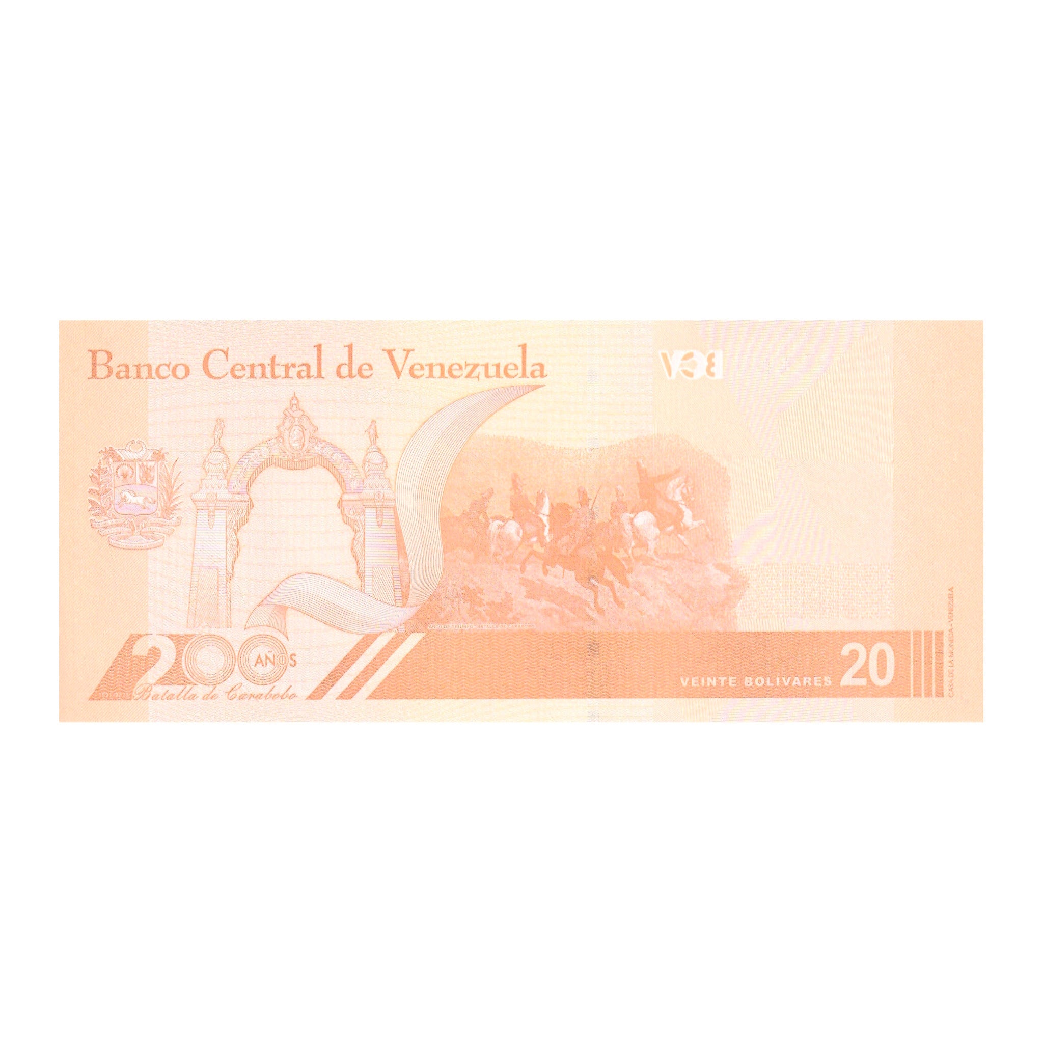 Banknote | Venezuela 20 Bolivar Digitales 2021 P-117 UNC Banknote (1)