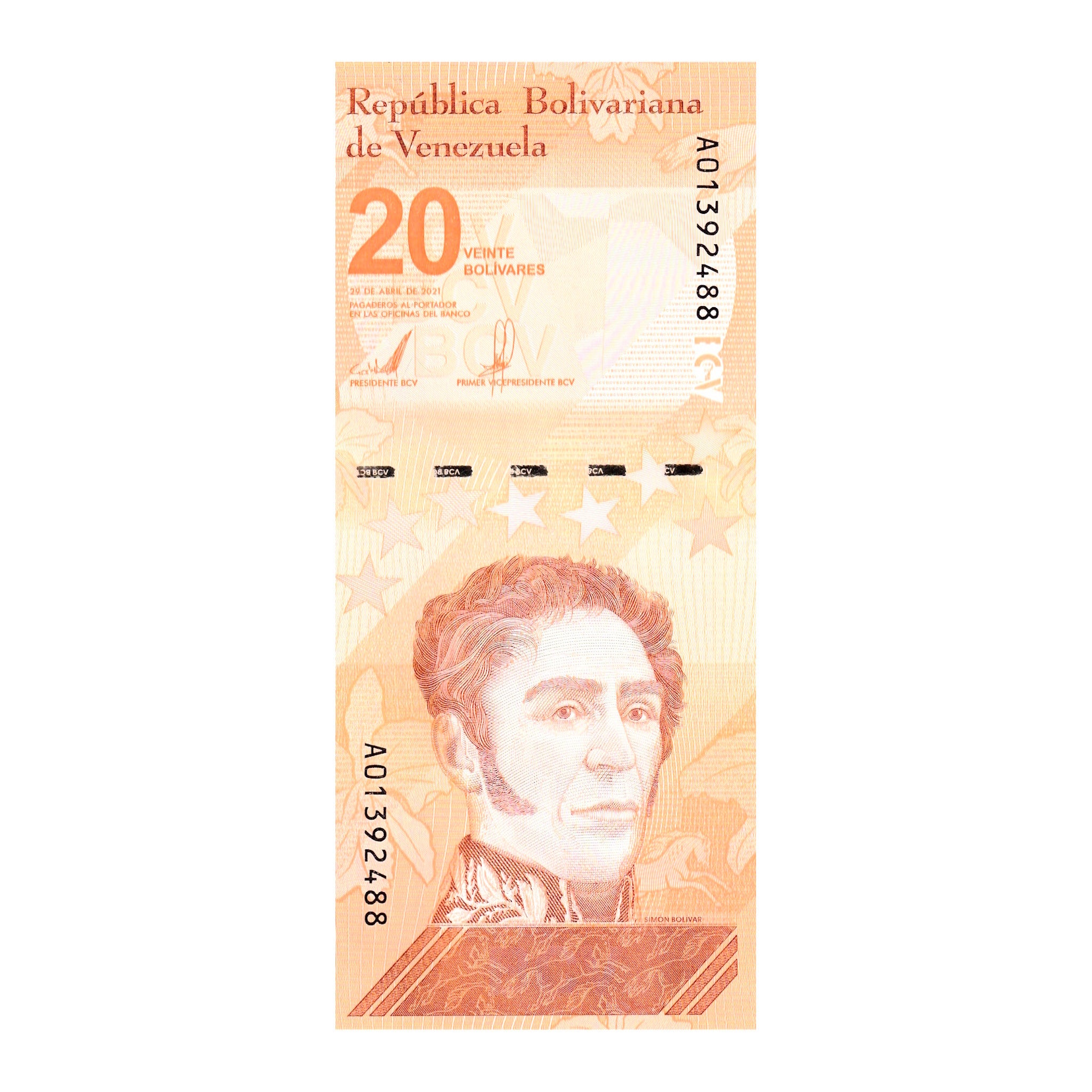 Banknote | Venezuela 20 Bolivar Digitales 2021 P-117 UNC Banknote (1)