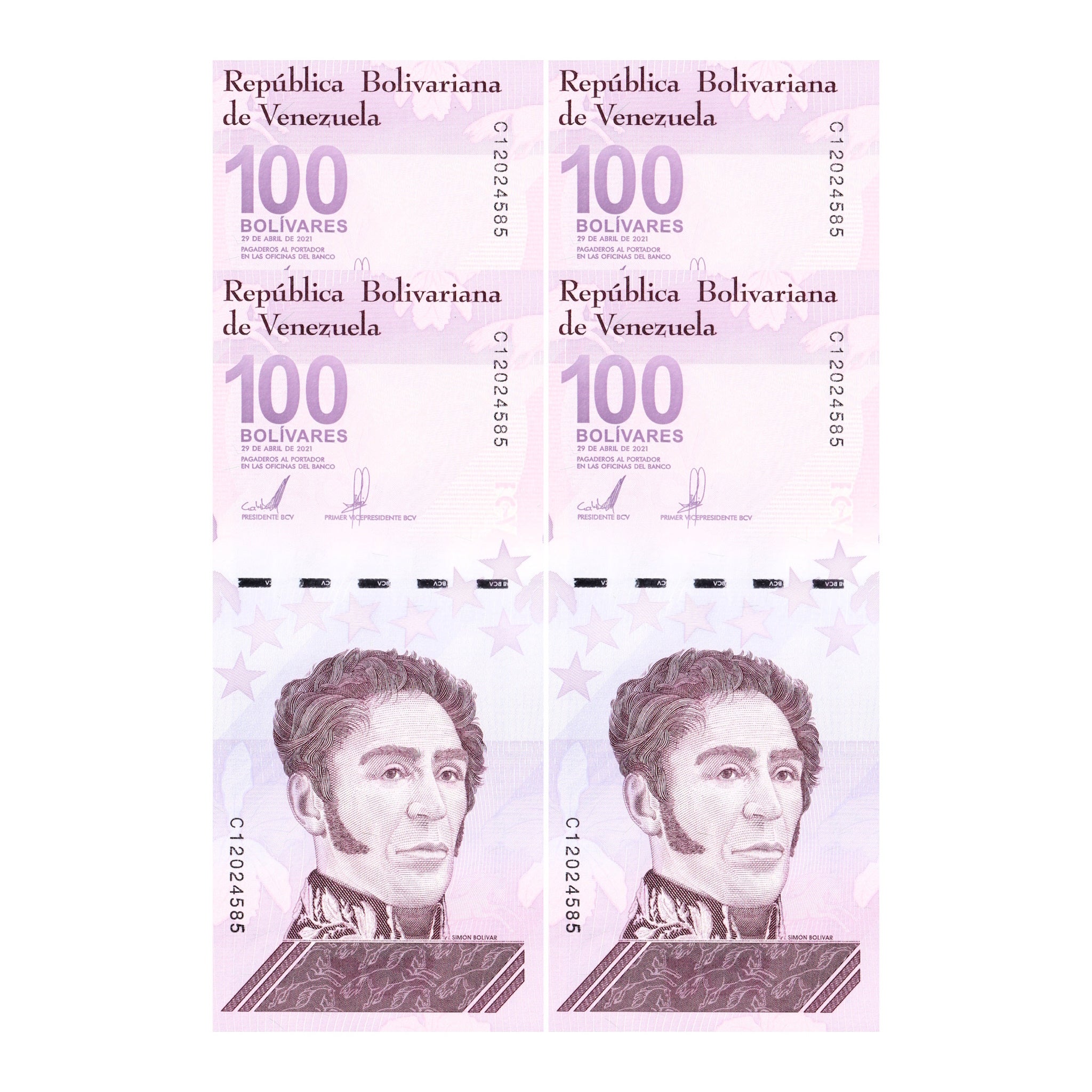 Banknote | Venezuela 100 Bolivar Digitales 2021 P-119 UNC Banknote