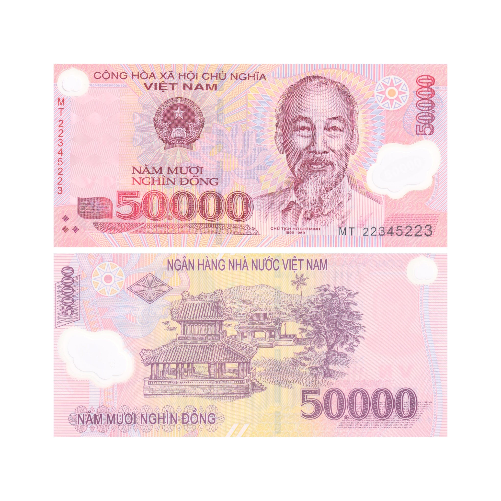 Banknote | Vietnam 50,000 Dong 2022 P-121 UNC Banknote (1)