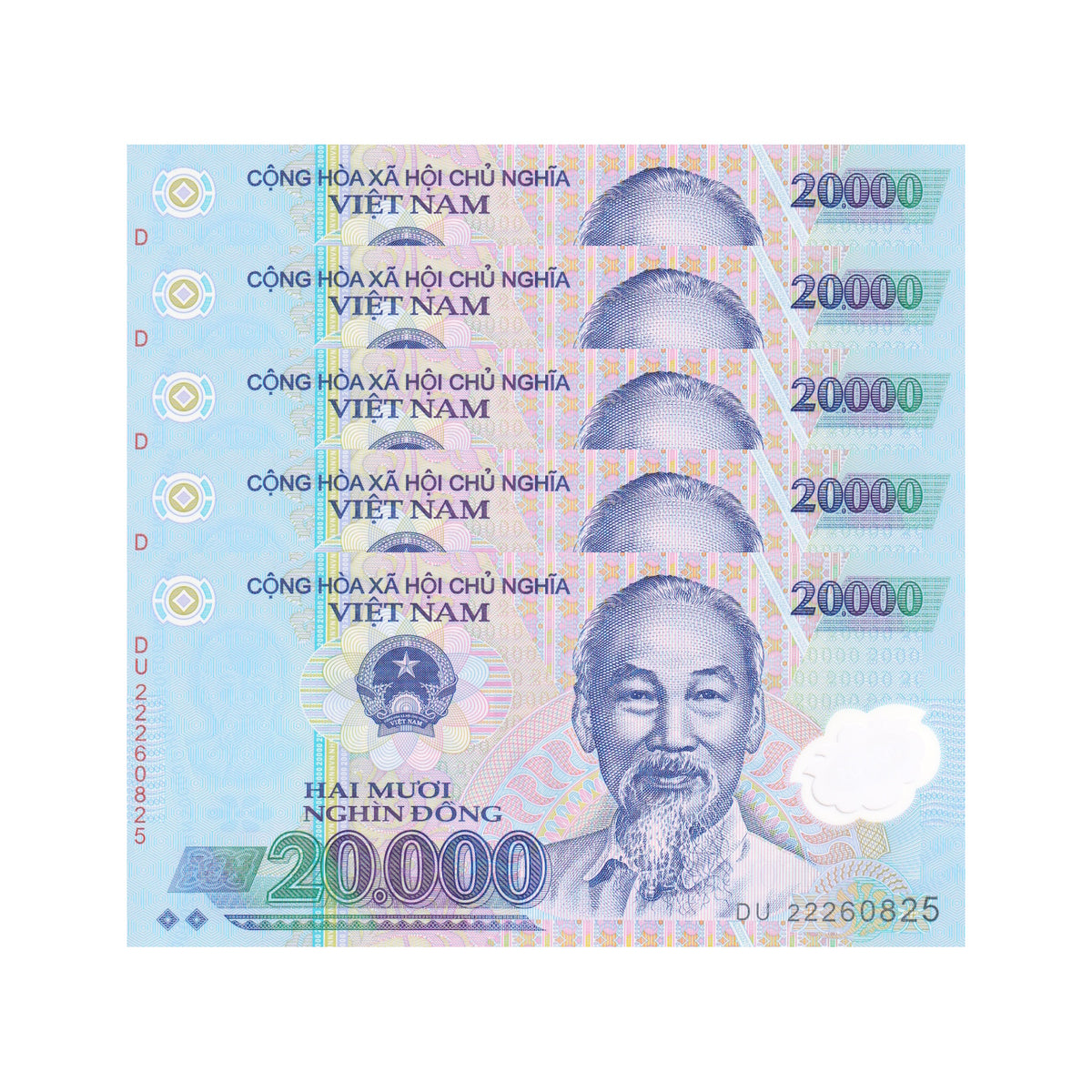 Banknote | Vietnam 20,000 Dong 2022 P-120 UNC Banknote (5)