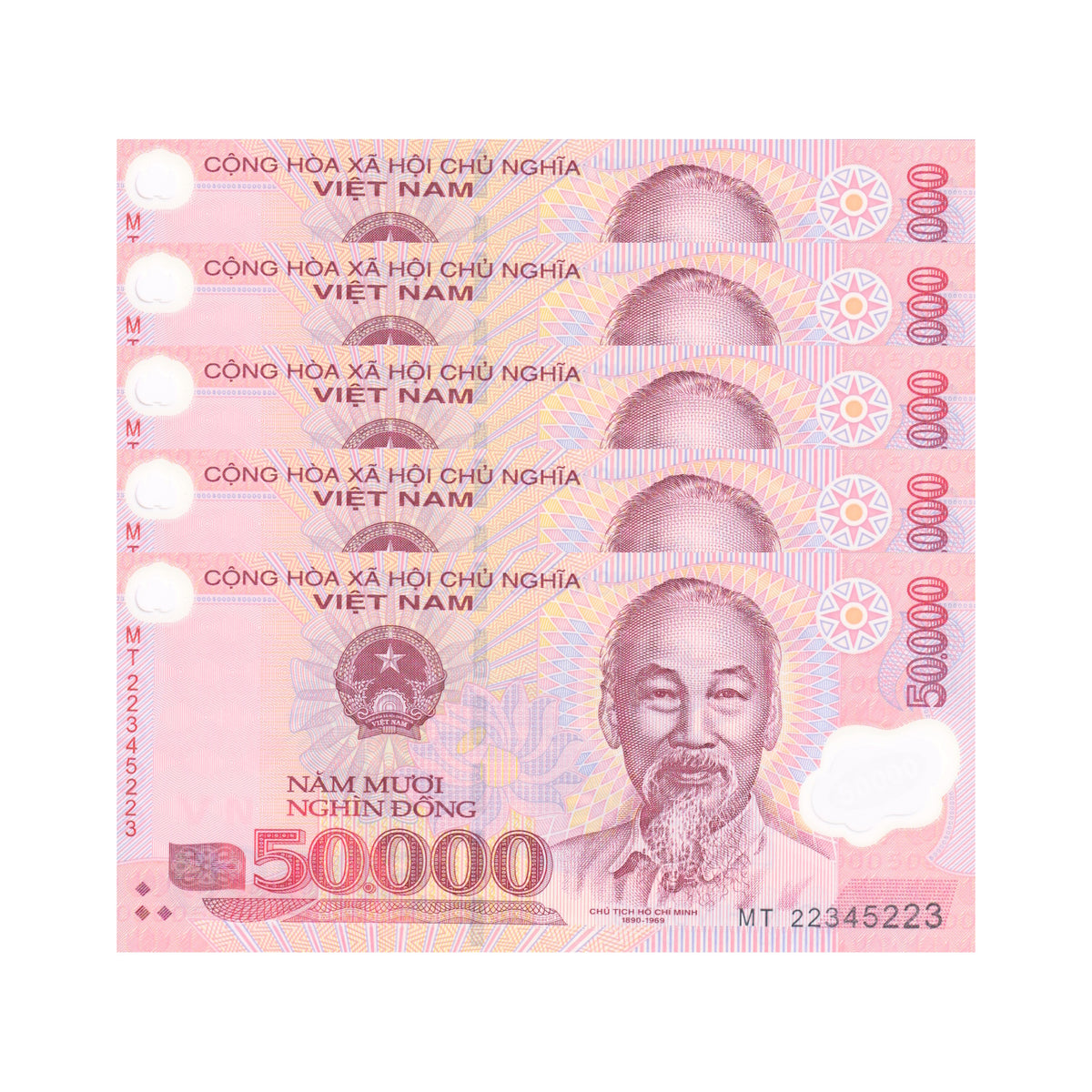 Banknote | Vietnam 50,000 Dong 2022 P-121 UNC Banknote (5)